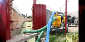 Cuautlancingo drena vasos reguladores por tercer día tras lluvias