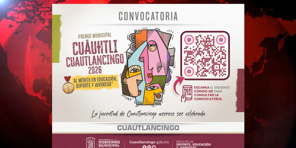 Cuautlancingo convoca a jóvenes al Premio Municipal Cuauhtli 2026