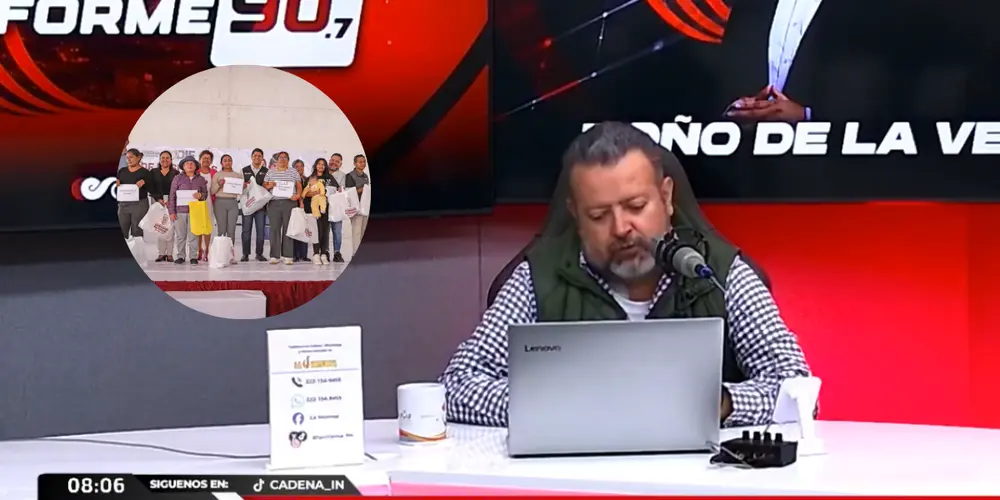 Omar Muñoz entrega despensas a mil 500 familias