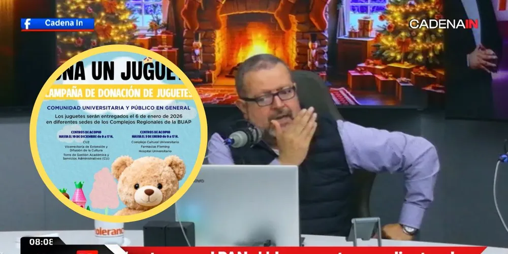 BUAP impulsa campaña “Dona un juguete”