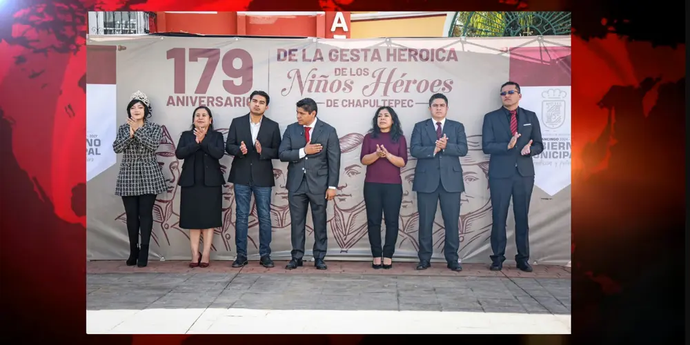Cuautlancingo conmemora 179 aniversario de la Gesta Heroica de los Niños Héroes