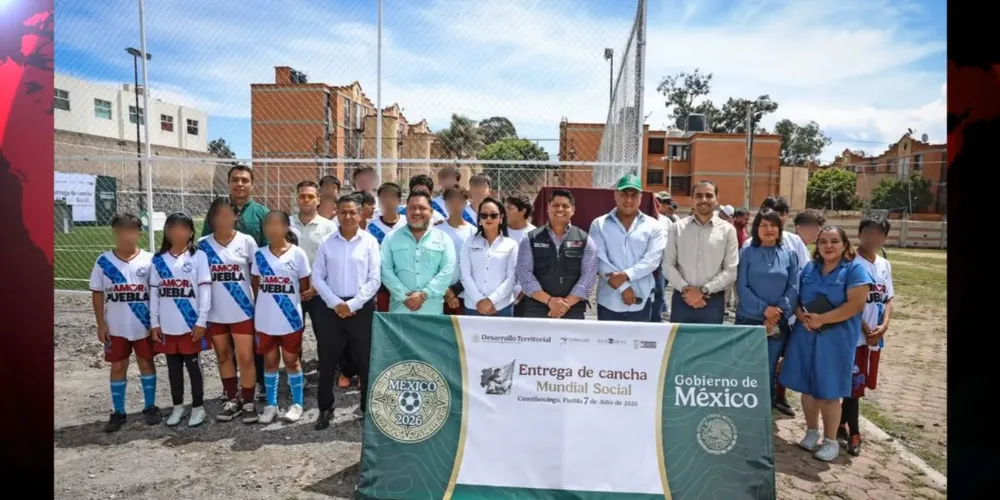 Cuautlancingo moderniza el Deportivo Uranga con nueva cancha