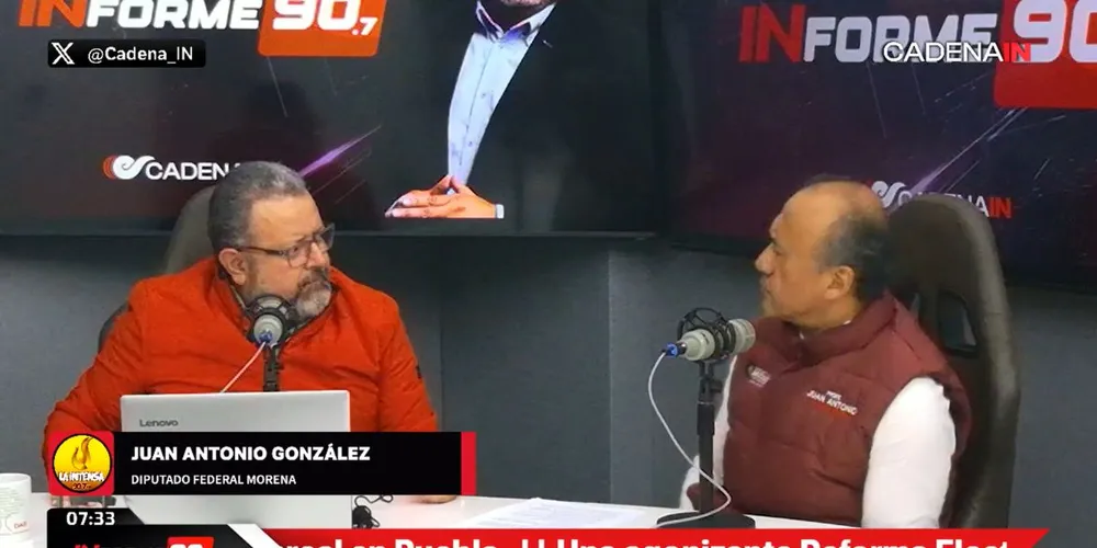 Reforma electoral depende del PT y el Verde, admite Juan Antonio González